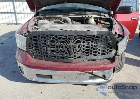 2013 Ram 1500 Slt из США, поврежденный, VIN 1C6RR6GT3DS724606